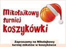 Zapraszamy na Mikołajkowy turniej mikstów w koszykówce